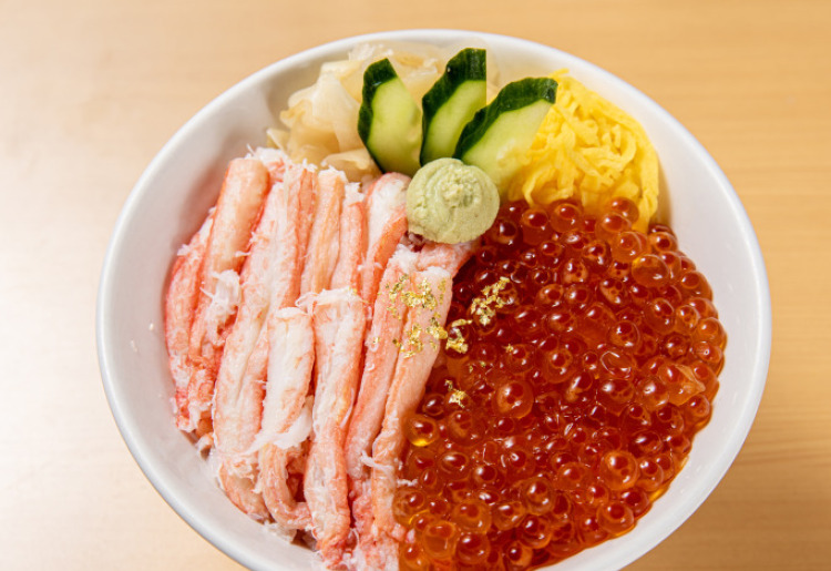 かに・いくら丼