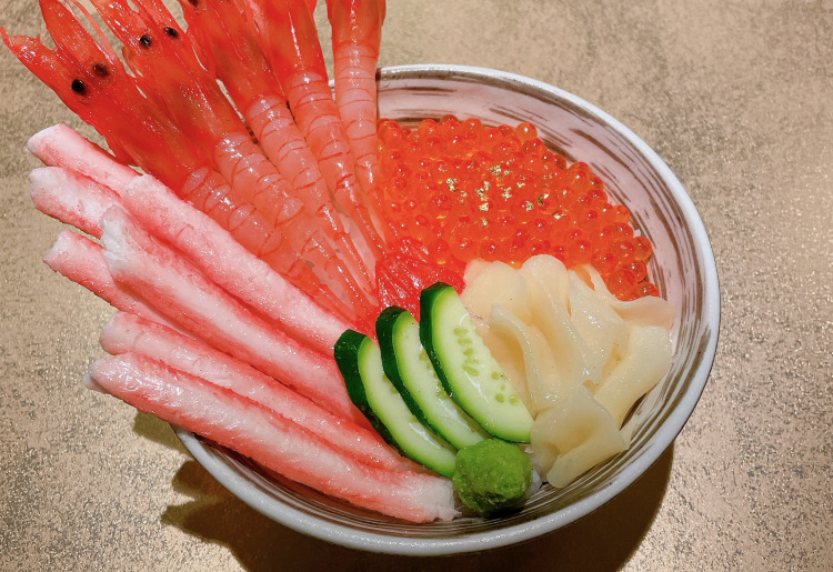三色丼